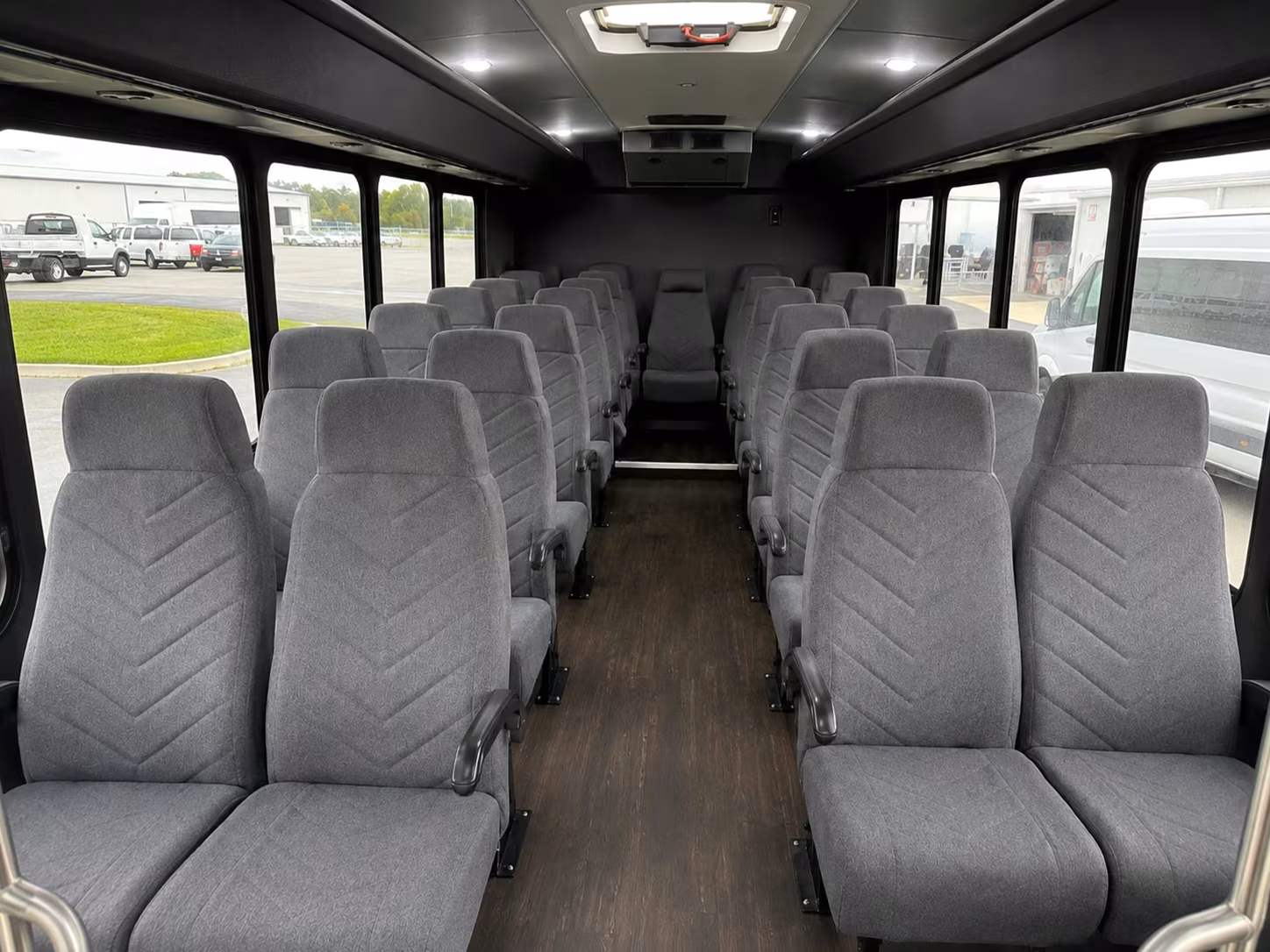 20 passenger minibus inside