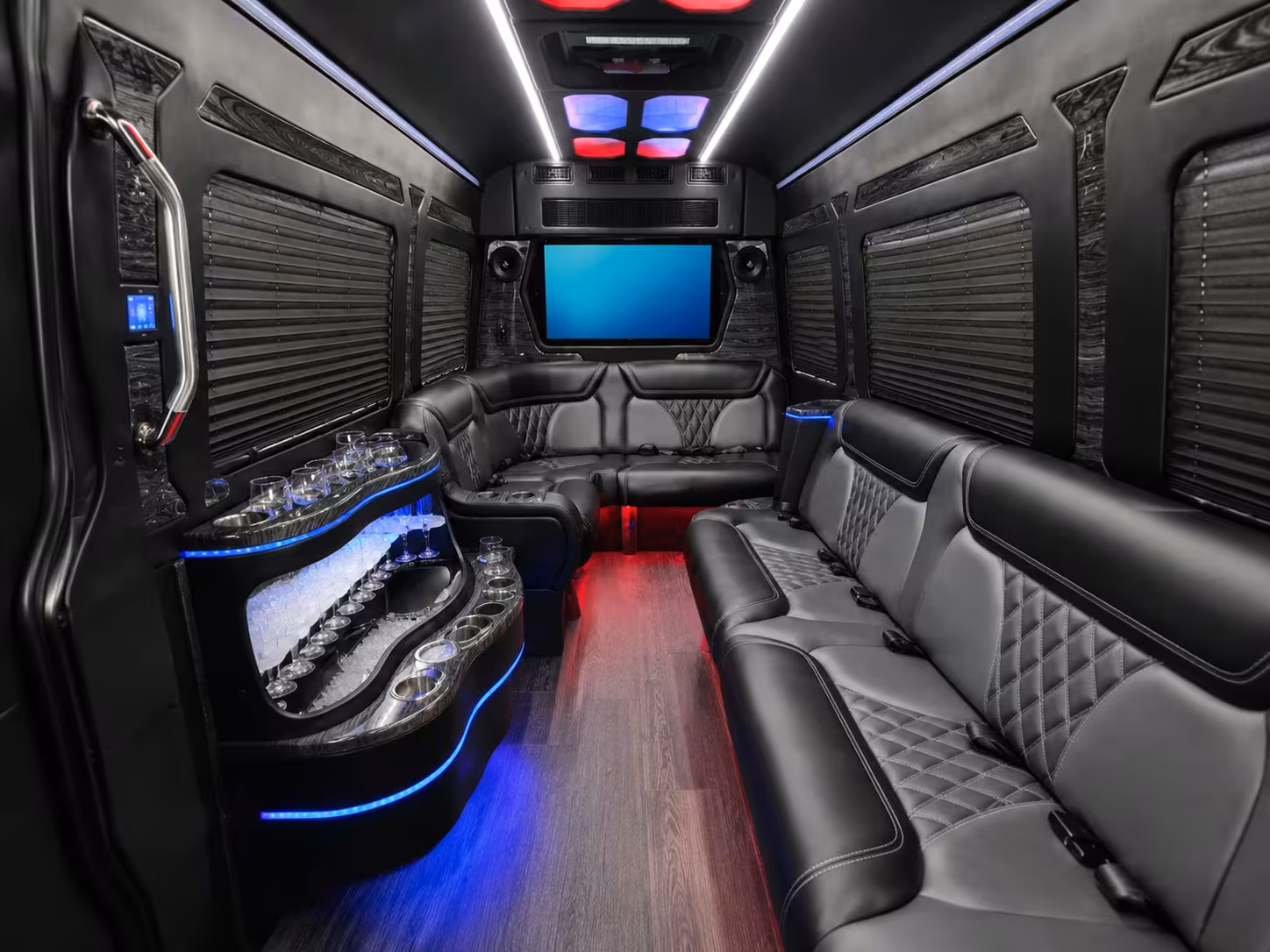 bus rental options for cleveland trips