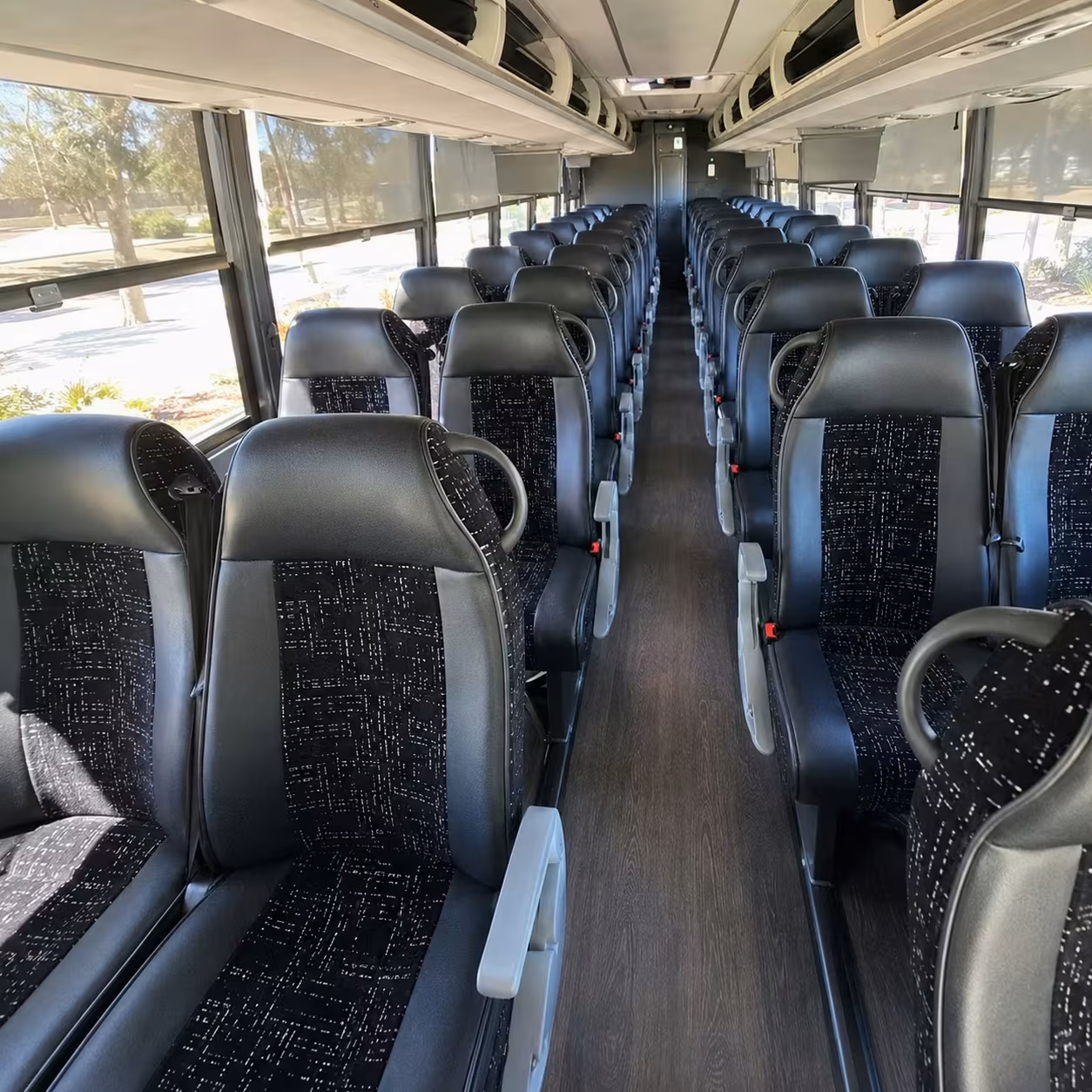 charter bus shuttles for nasa glenn research center and federal facilities in cleveland