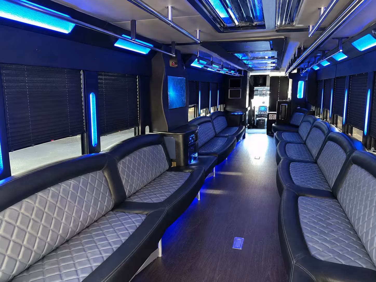 cleveland party bus rentals for your bridal party entrance