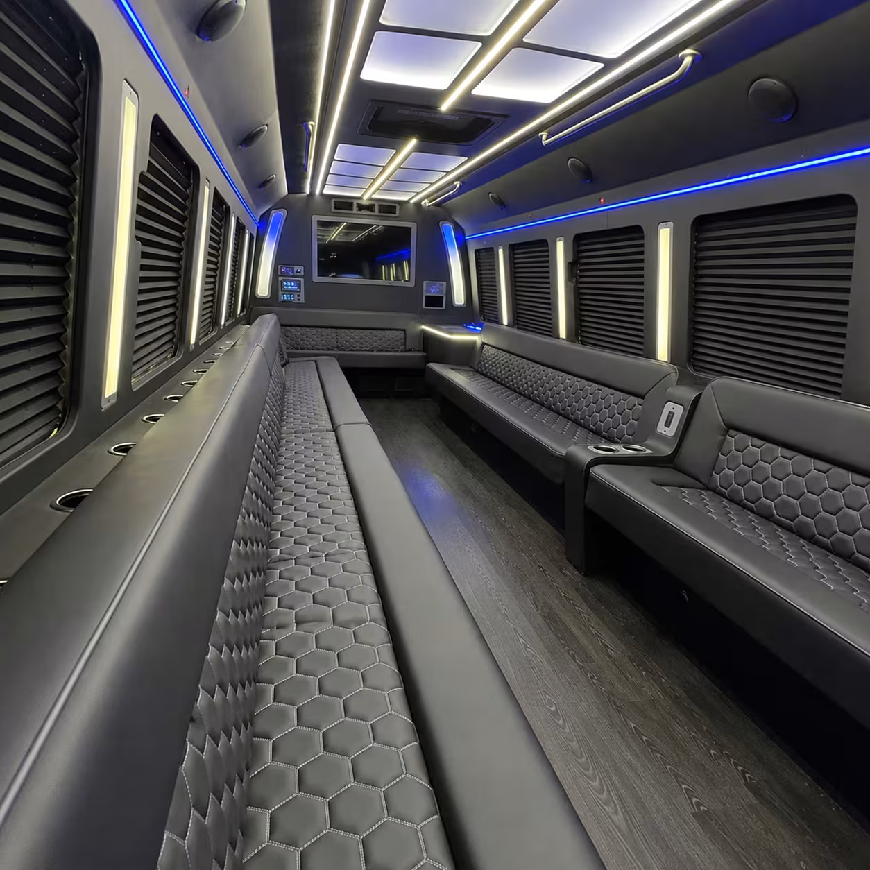 party bus interior