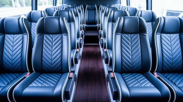 cleveland 15 passenger minibus inside