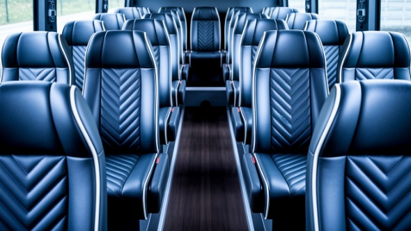 cleveland 18 passenger minibus inside
