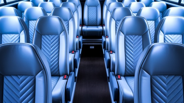 cleveland 30 passenger minibus inside