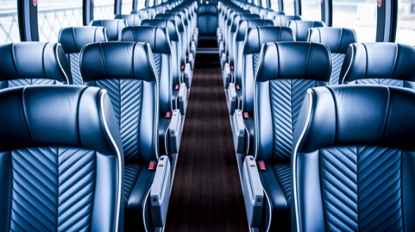 cleveland 54 passenger charter bus rental