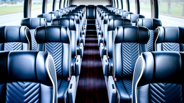 cleveland 55 passenger charter bus rental