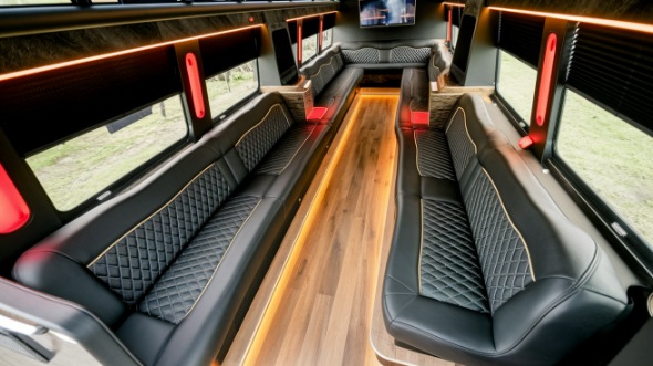cleveland sprinter limo rental inside