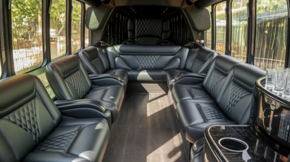 party bus rental interior youngstown