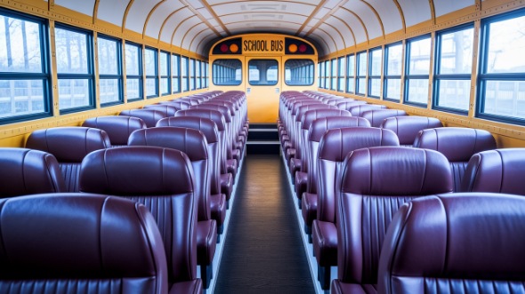 school bus rental interior youngstown